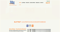 Desktop Screenshot of blottingargentina.com